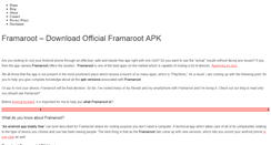 Desktop Screenshot of framaroot-apk.com